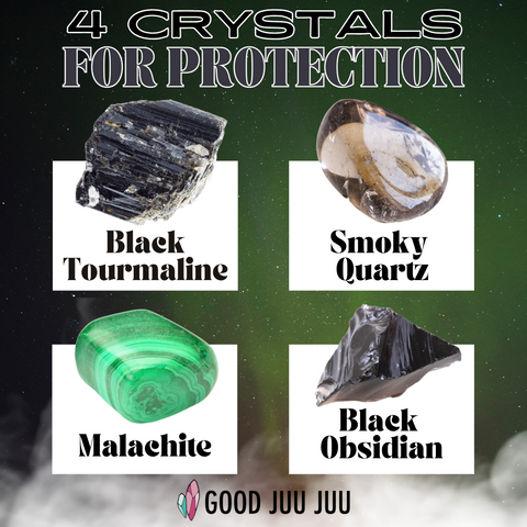 Four Crystals for Protection