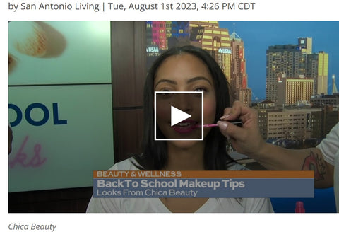 chica beauty on san antonio living morning show