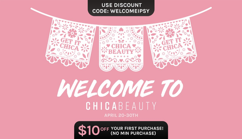welcome to chica beauty ipsy and boxycharm fiesta mini eyeshadow palette get it chica mei-lon and toni sisterpreneurs