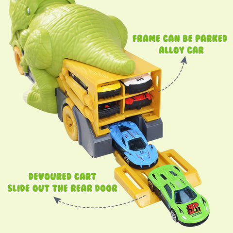 love a lotter lovealotter dinosaur truck swallowing devourer alloy car devouring