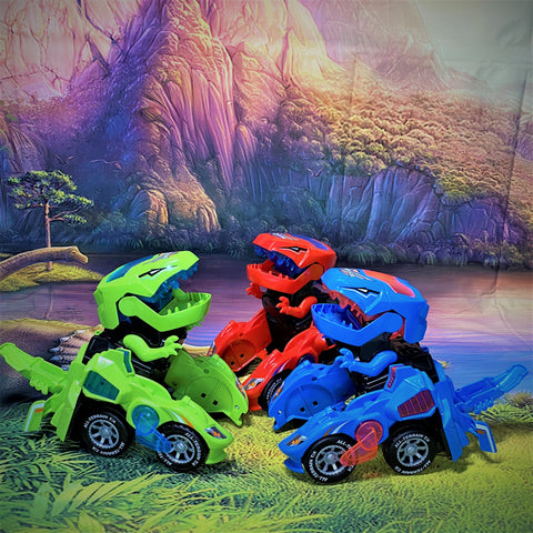 Dinosaurier-Spielzeugauto