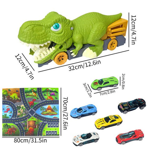 love a lotter dinosaur truck swallowing devourer alloy car