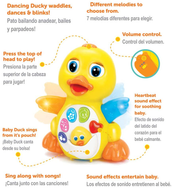 Infant Musical Flapping Duck Toy Love A Lotter By Gilovery Llc