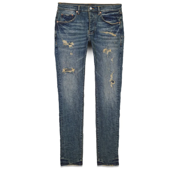 Purple Brand P001 logo-print Skinny Jeans - Farfetch