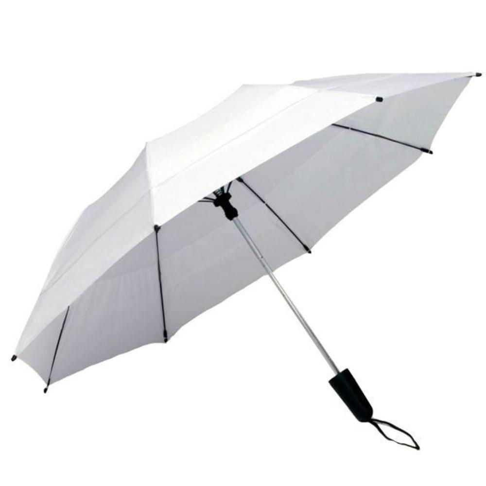 white travel umbrella