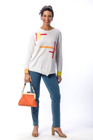 Ten Oh 8 Tetris Sweater | Evelyn and Arthur Clothing