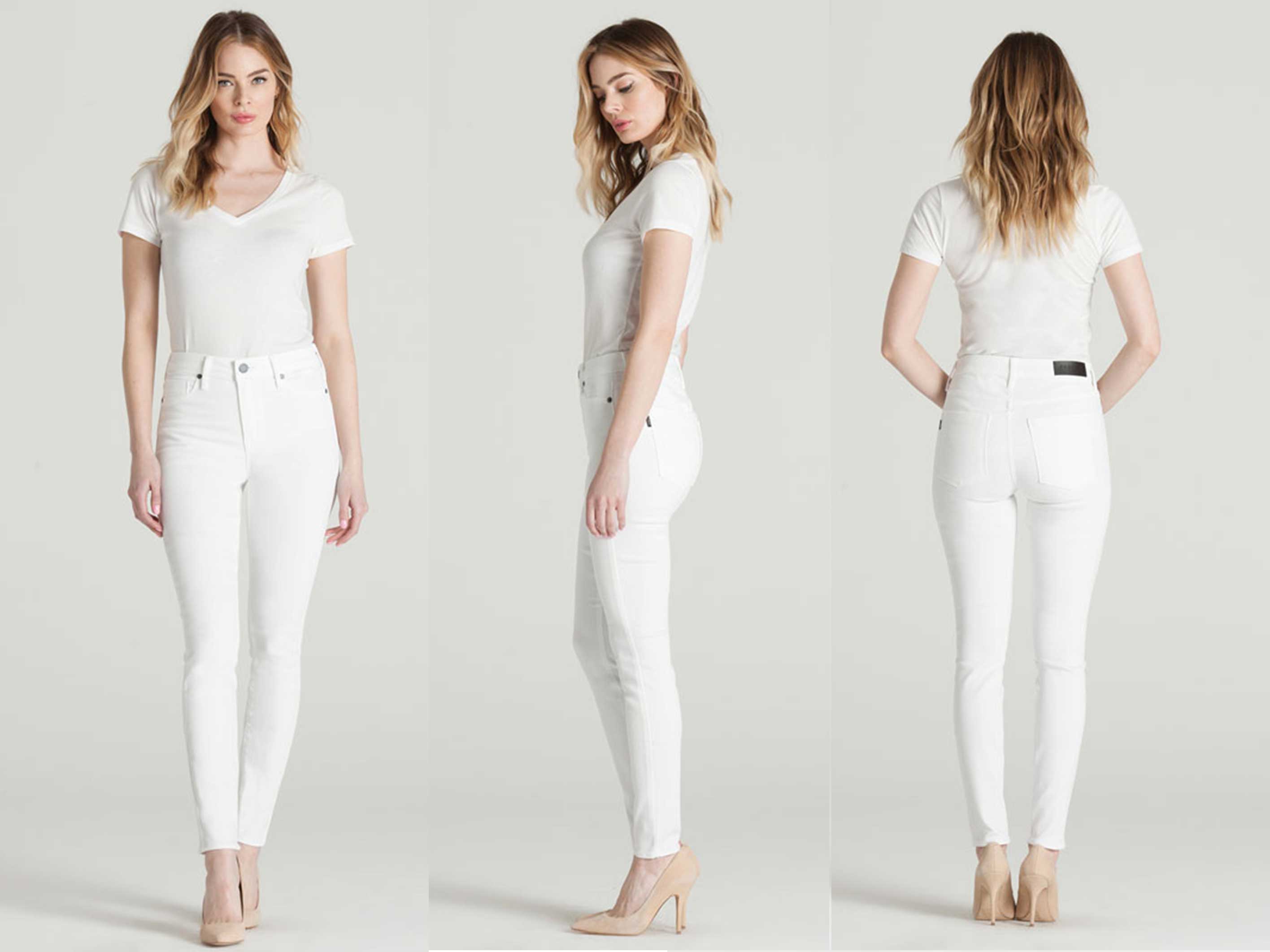 parker smith white jeans