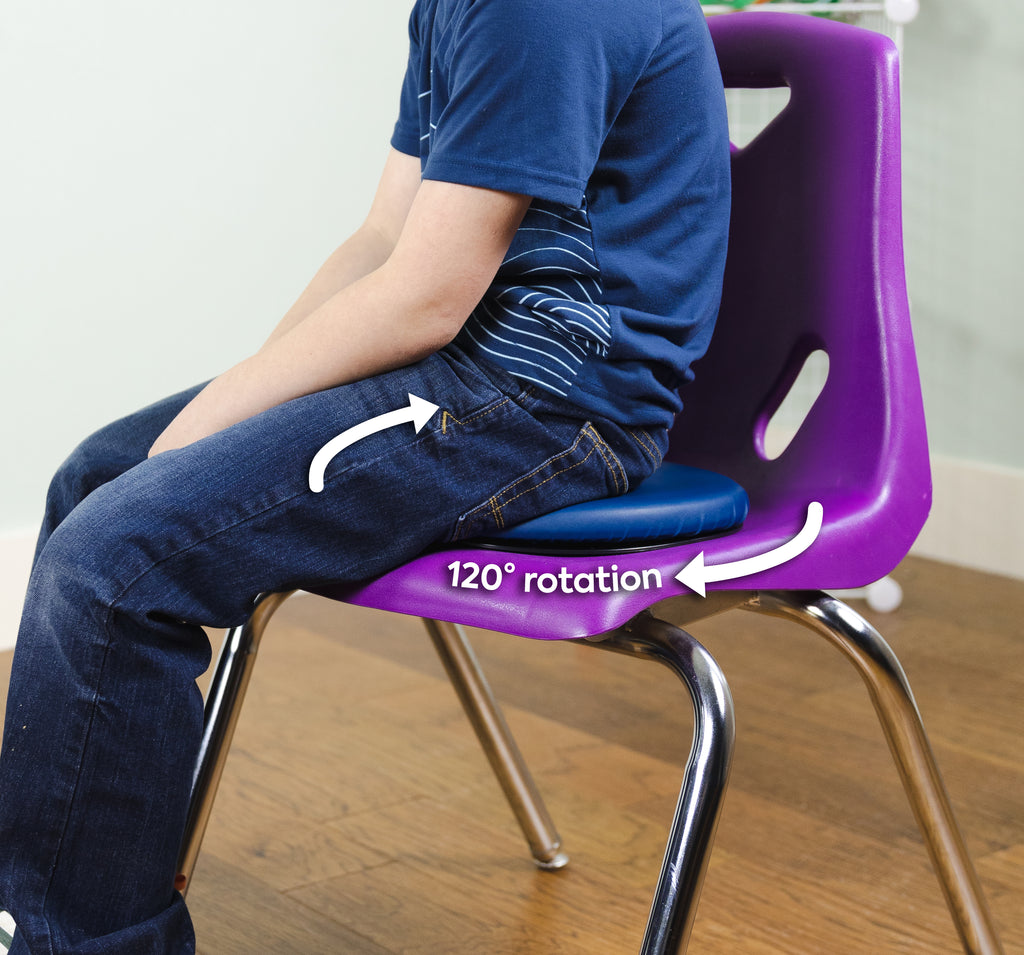 Wiggle Seat Big Sensory Chair Cushion for Elementary/Middle/High School  Kids by Bouncyband®