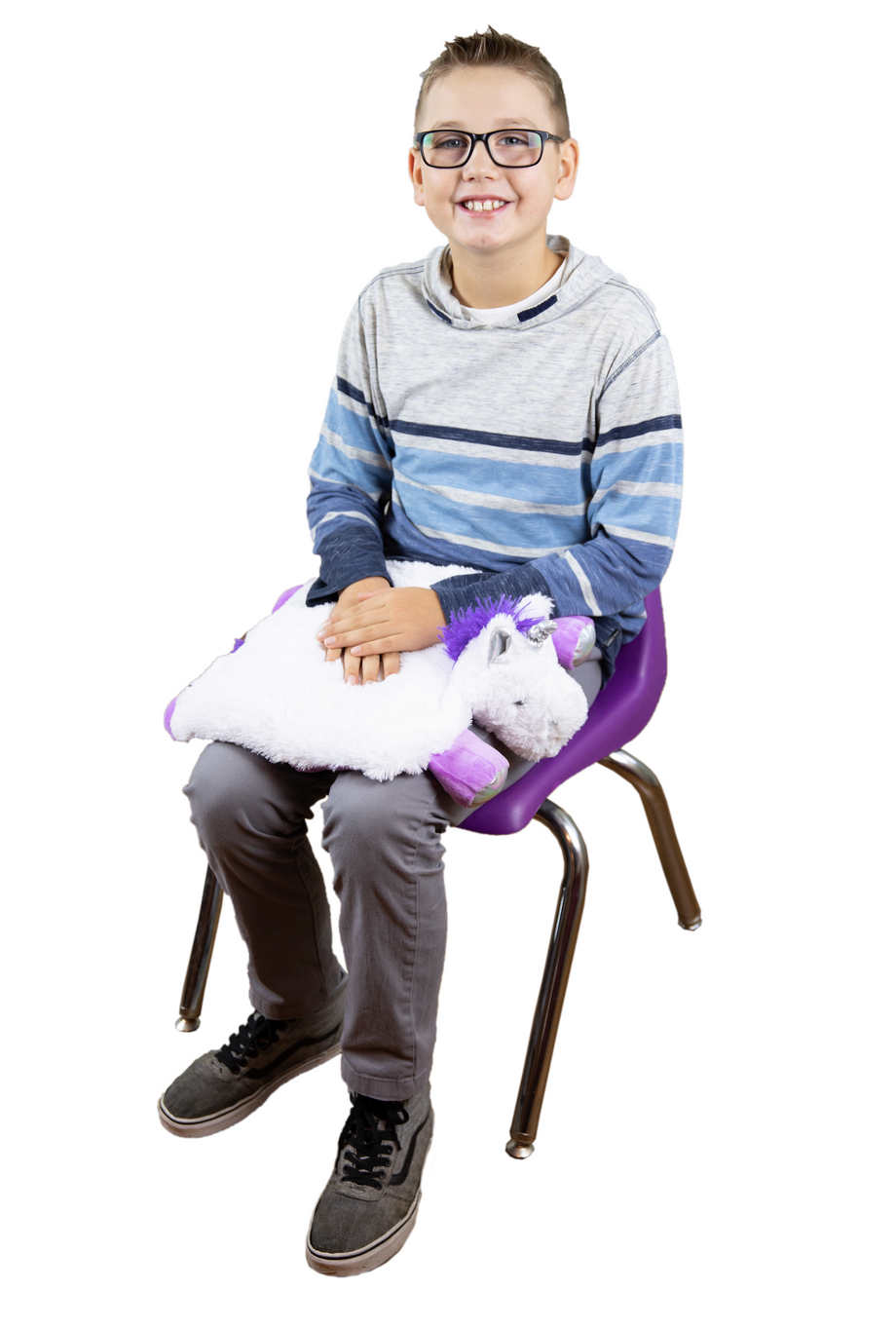 Wiggle Seat Big Portable Sensory Chair Cushion for Elementary/Middle/High  School Kids by Bouncyband®