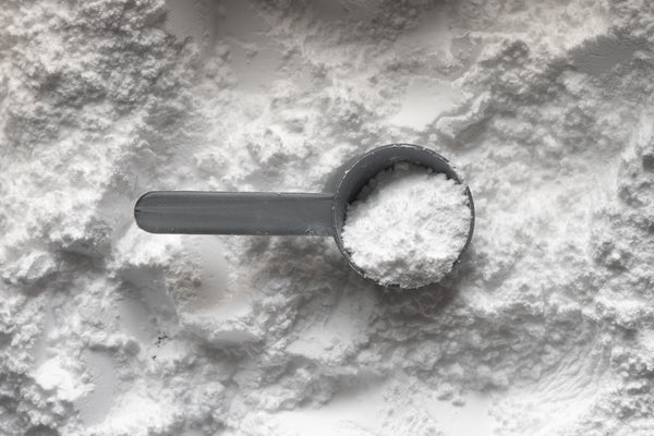 One scoop of white powder