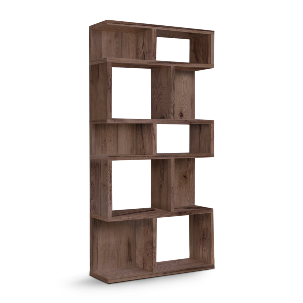 Apolline Reclaimed Wood Bookshelf Happyfrog Decor