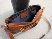 Laptop Bag For Men Milwaukee Leather - Tan 