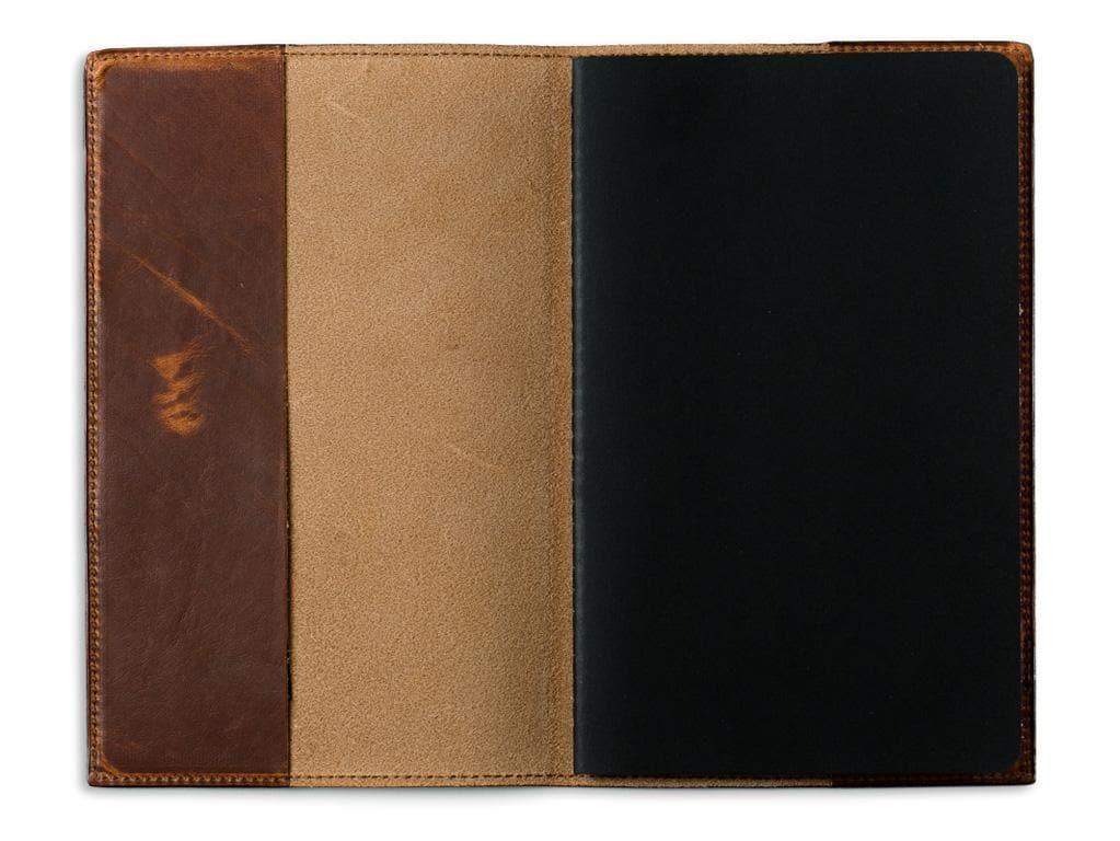 Horween Extra Large Leather Journal - Chestnut | Notebook by olpr USA