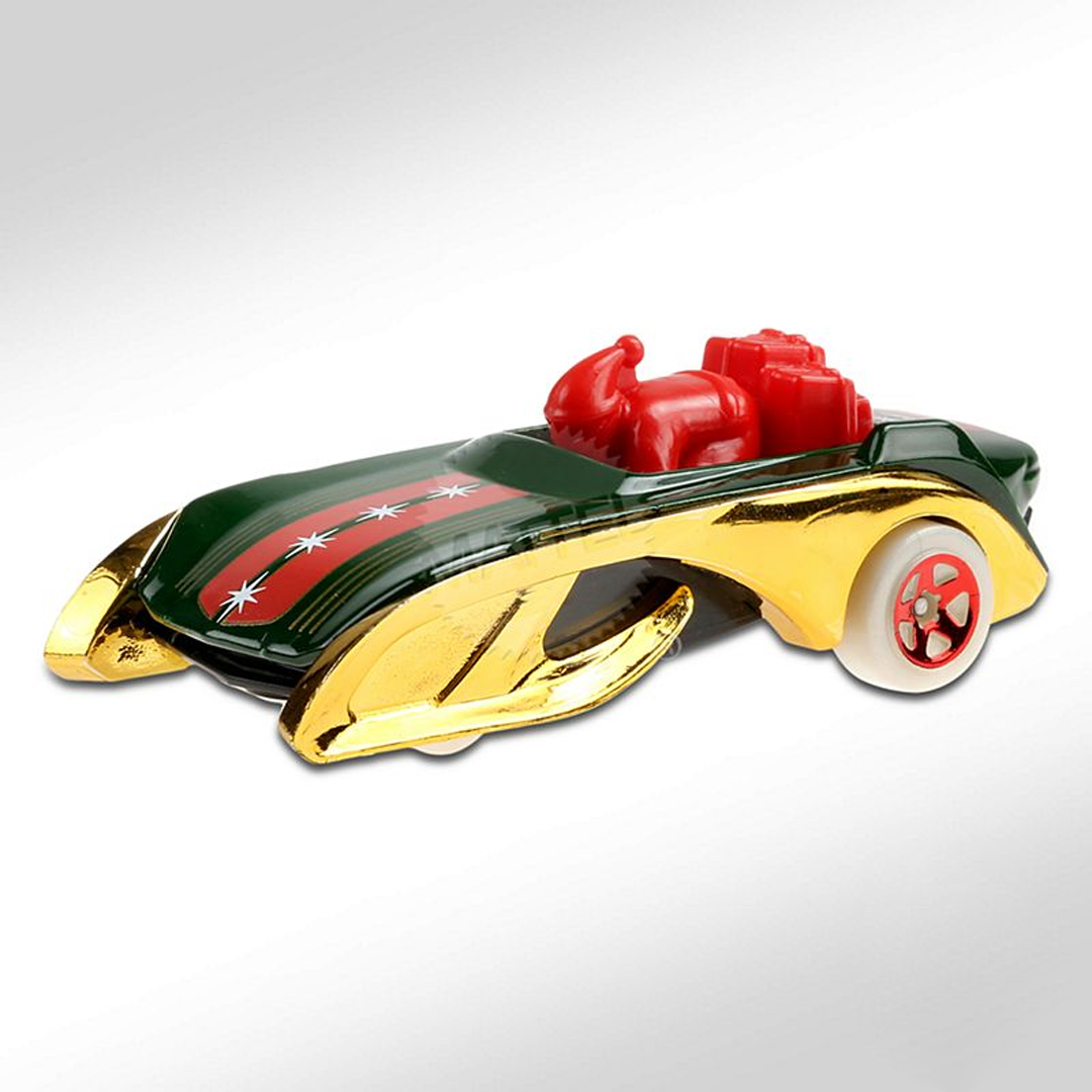 hotwheels rockin santa sled