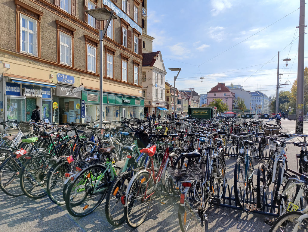 Bicycles & Street Art in Graz