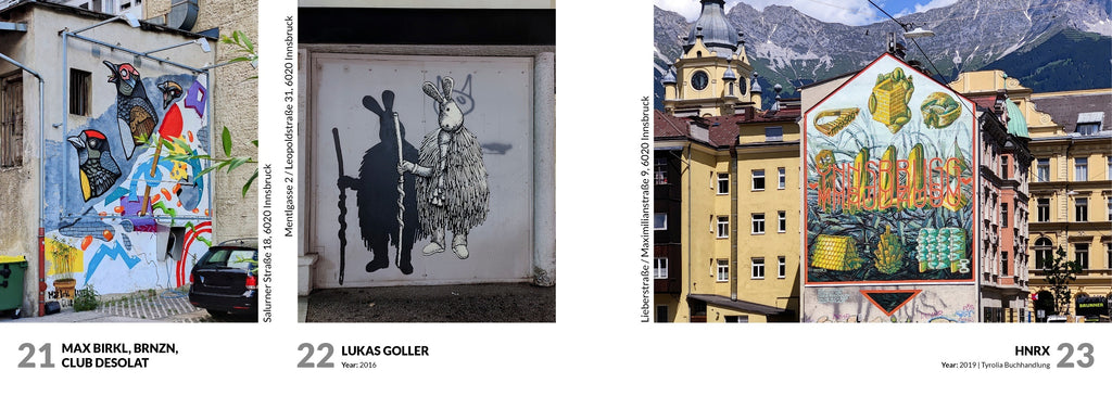 Innsbruck Street Art Guide Austria