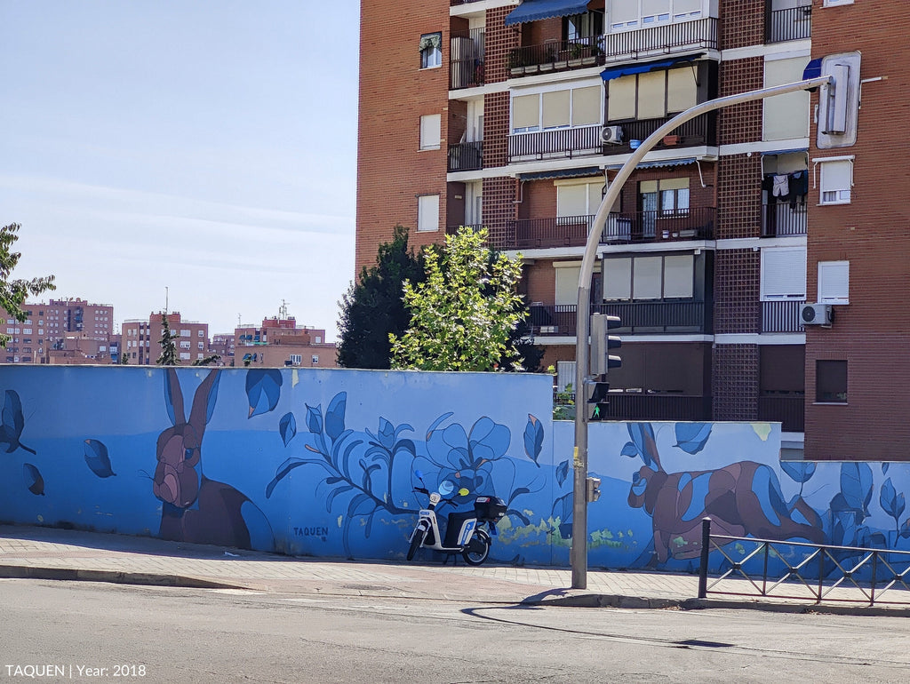 Taquen Madrid Mural