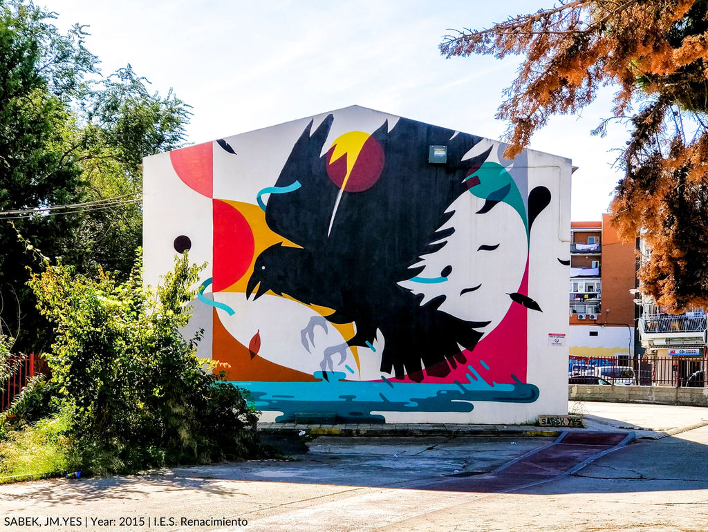 Sabek JM.YES Madrid Mural