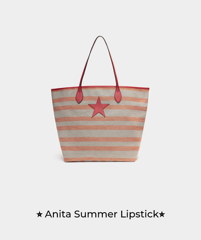 Anita Summer Lipstick - Marks & Angels - Borsa fatta a mano by Alessia Marcuzzi 