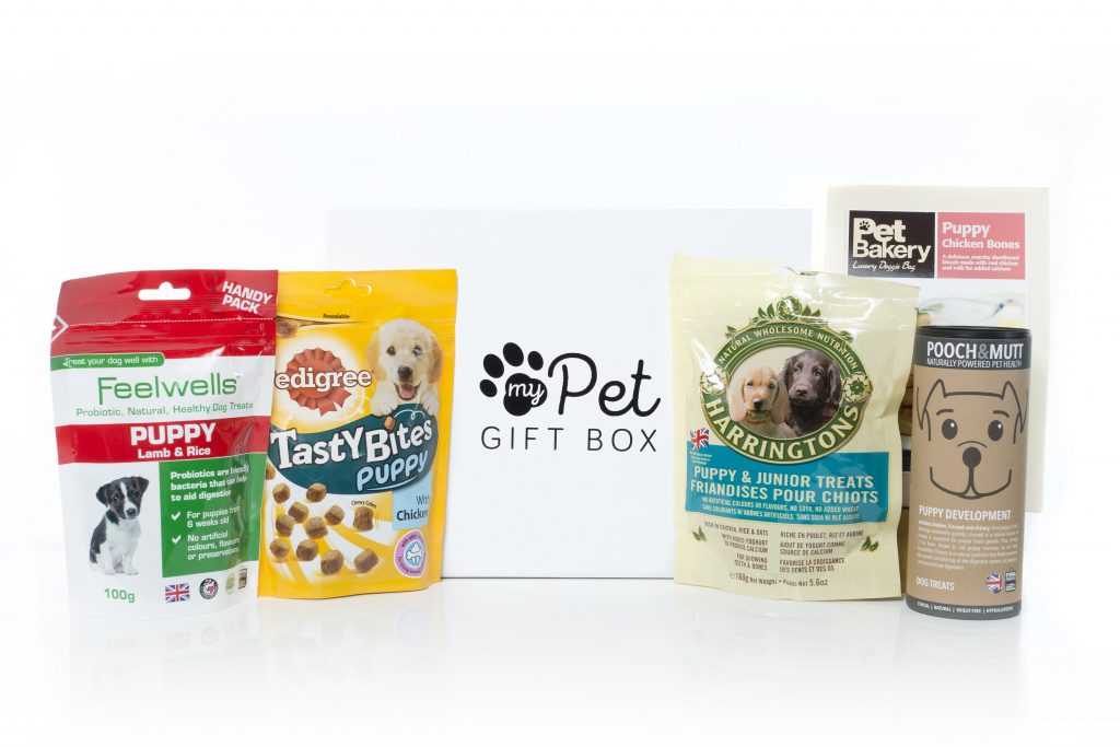 puppy treat box