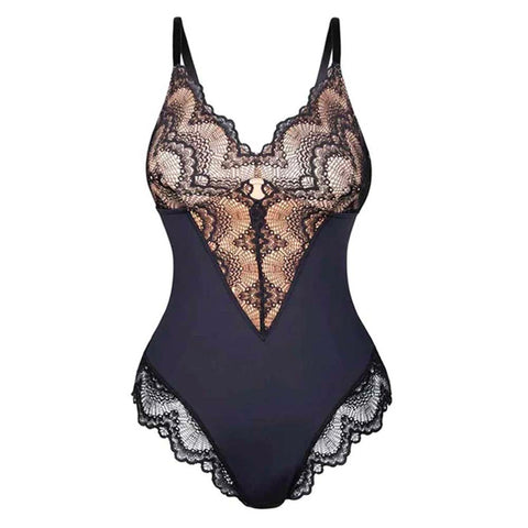 Sculpting Lace Shapewear Bodysuit