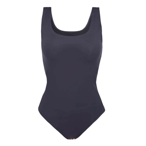 Scoop Tank Hourglass Shapewear Thong Bodysuit - Pinsy Shapewear