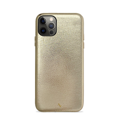 Pebble Gold Metallic Iphone 12 Pro Max Case