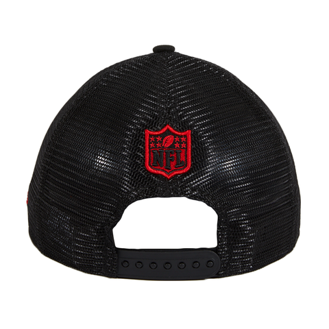 black 49ers trucker hat