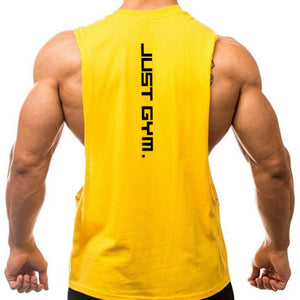 New Fashion Cotton Sleeveless Shirts Gym Hoodies Tank Top Men Fitness Shirt Bodybuilding Singlet Workout Vest Men