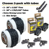 E701 26" Black/White Tire & Tube Repair Kit - 2 Pack