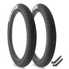 Throttle 20" x 2.2" Tire Repair Kit Black/White - 2 pack