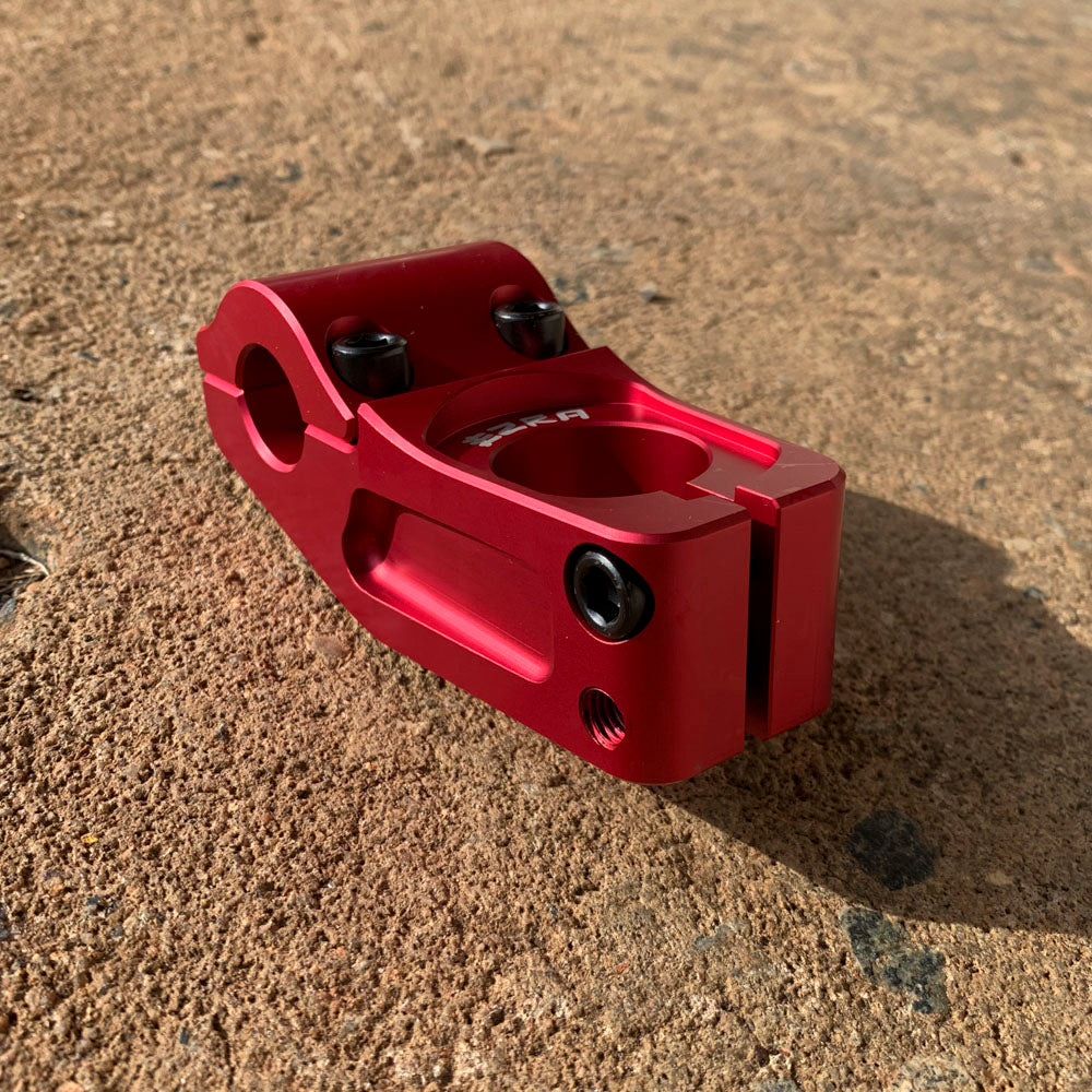 red bmx stem