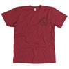 Medusa Tee (maroon)