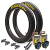 Squealer 20" x 2.4" Tire and Tube Repair Kit Black/Yellow - 2 pack