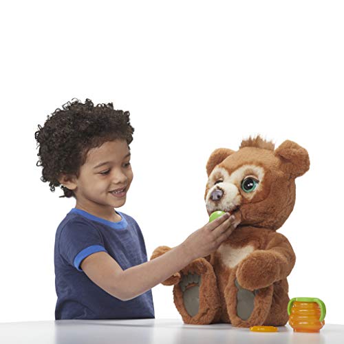 furreal cubby the curious bear interactive plush toy