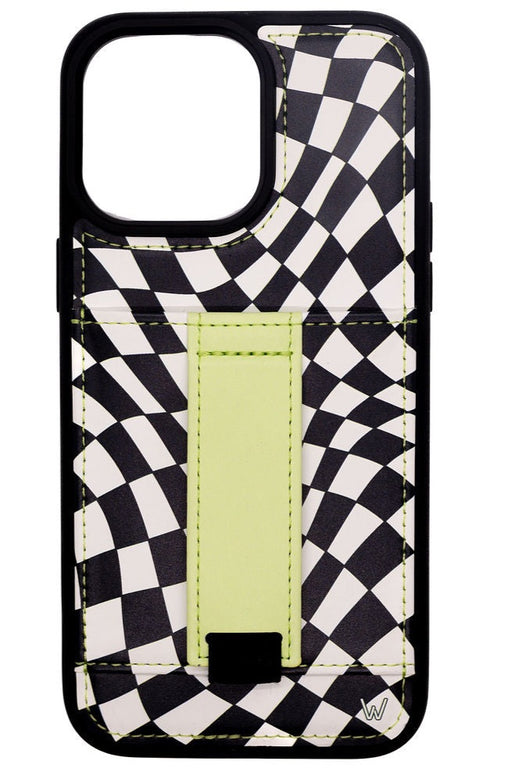 Baby Blue Checkered Phone Case iPhone Case