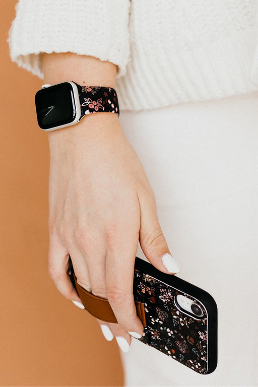 Walli Cases Falling for Floral - Apple Watch Band, 42mm/44mm/45mm