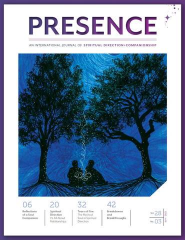 Presence Journal magazine cover and art September 2022