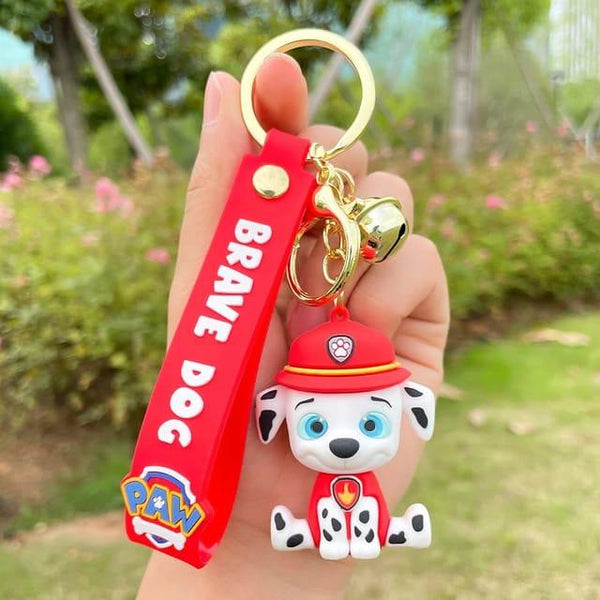 Buy Handmade Dog Leather Keychain / Bag Charm Online in India 