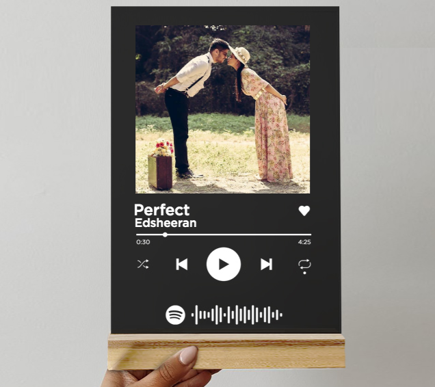 spotify music plaque template