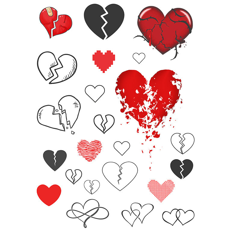 Broken Heart Tattoo Ideas to Tell Your Sad Love Story  InkMatch