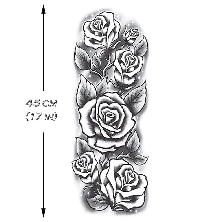 Roses Sleeve ArtWear Tattoo