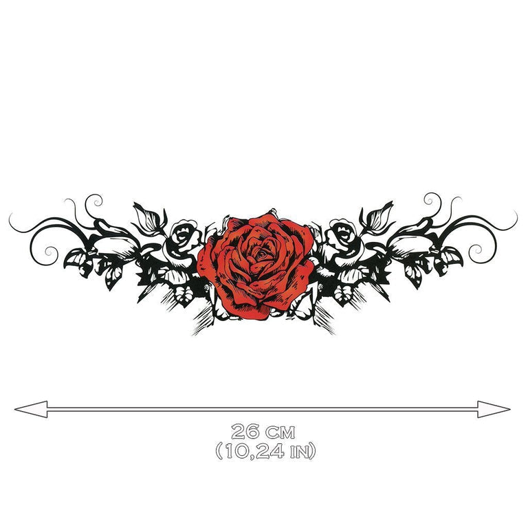 Top 67 sternum rose tattoo  thtantai2
