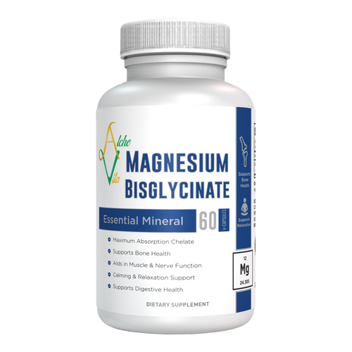 Magnesium BisGlycinate 200mg - Essential Mineral (60 capsules)