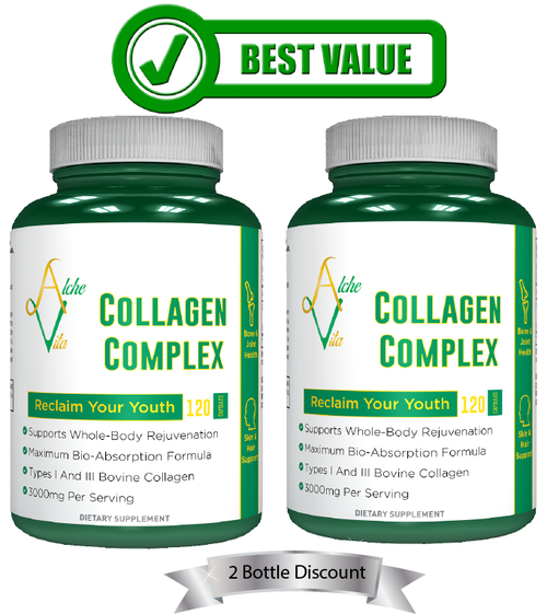 Collagen Peptides with Aloe Vera Extract - 2 Pack Deal