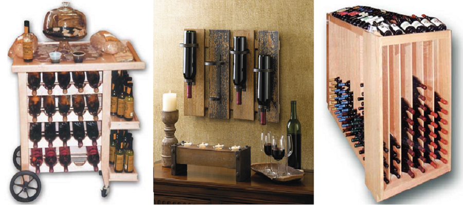 Retail Wine Rack Displays