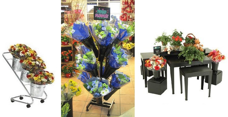 Flower Shop Displays and Stands