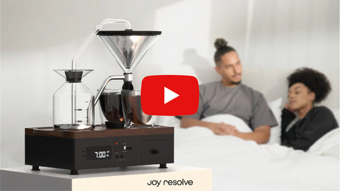 best coffee machine, barisieur, joy resolve, 2-cup, Grande, indiegogo, kickstarter