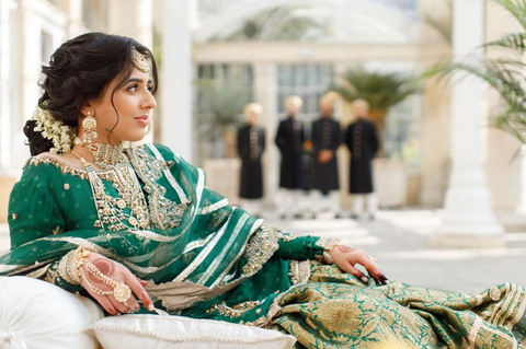 Annam Ahmad in Mohsin Naveed Rhanja A Bridal Story 