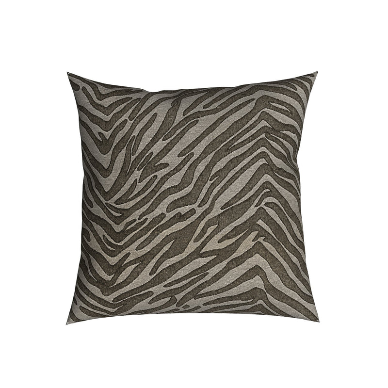 Tabu Zebra Striped Woven Decorative Throw Pillows Set Of 2